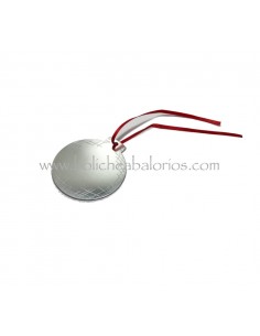 Colgante Bola de Navidad Aluminio 7cm